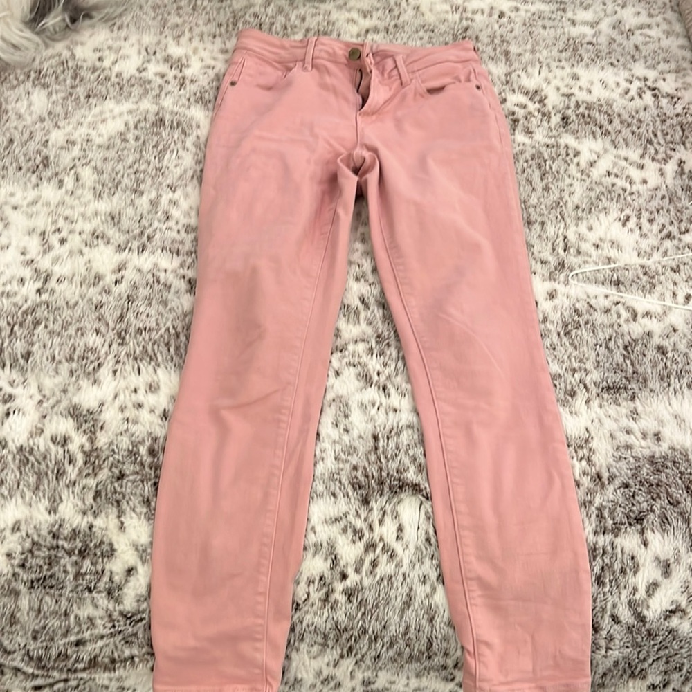 Pink jeans, size 2